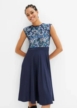 Mujer bonprix bonprix Vestido midi con encaje