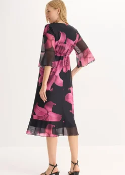 Mujer bonprix bonprix Vestido midi con escote pronunciado