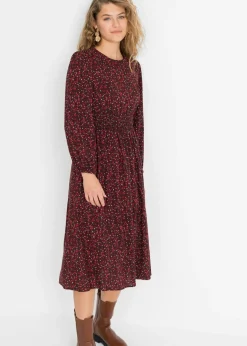 Mujer bonprix bonprix Vestido midi con estampado de flores