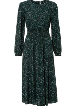 Mujer bonprix bonprix Vestido midi con estampado de flores