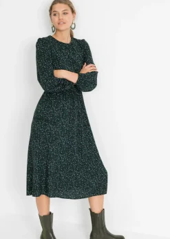 Mujer bonprix bonprix Vestido midi con estampado de flores