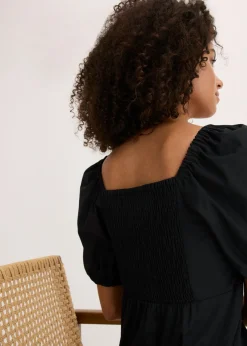 Mujer bonprix bonprix Vestido midi de algodón orgánico puro