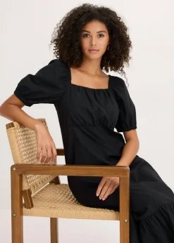 Mujer bonprix bonprix Vestido midi de algodón orgánico puro