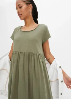 Mujer bonprix bonprix Vestido midi de algodón orgánico puro
