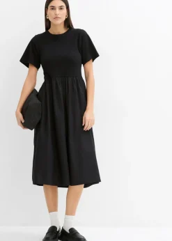 Mujer bonprix bonprix Vestido midi de algodón puro