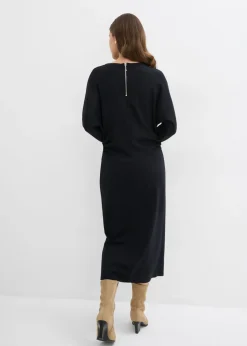 Mujer bonprix bonprix Vestido midi de cómodo Punto di Roma