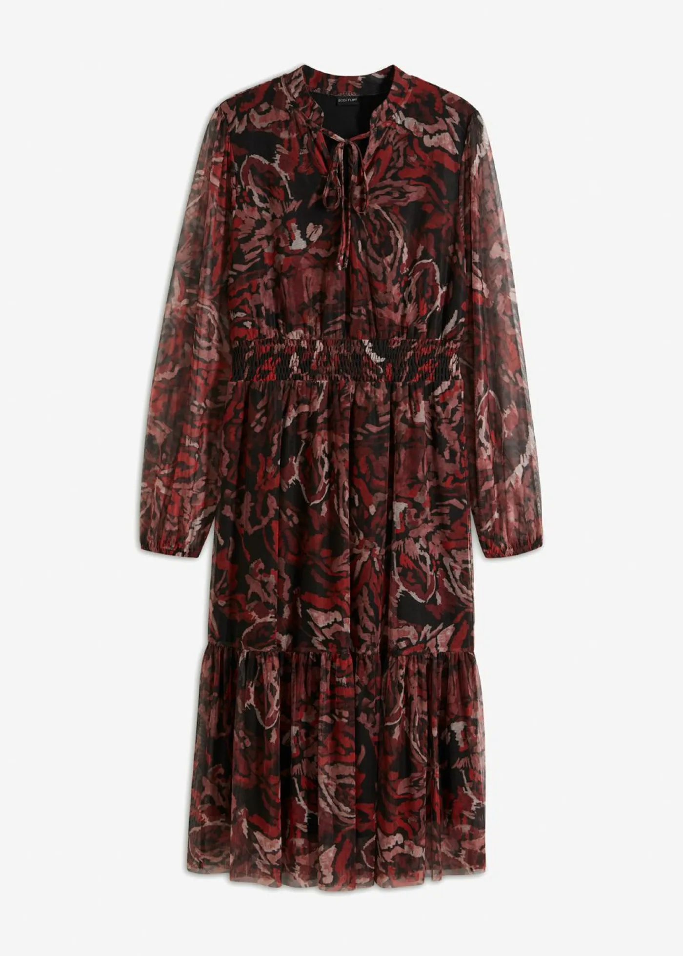 Mujer bonprix bonprix Vestido midi de malla