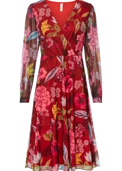 Mujer bonprix bonprix Vestido midi de malla ligera