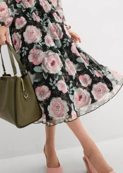 Mujer bonprix bonprix Vestido midi de malla suave