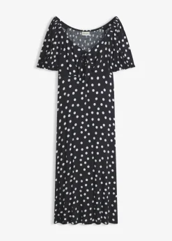 Mujer bonprix bonprix Vestido midi de mezcla de viscosa