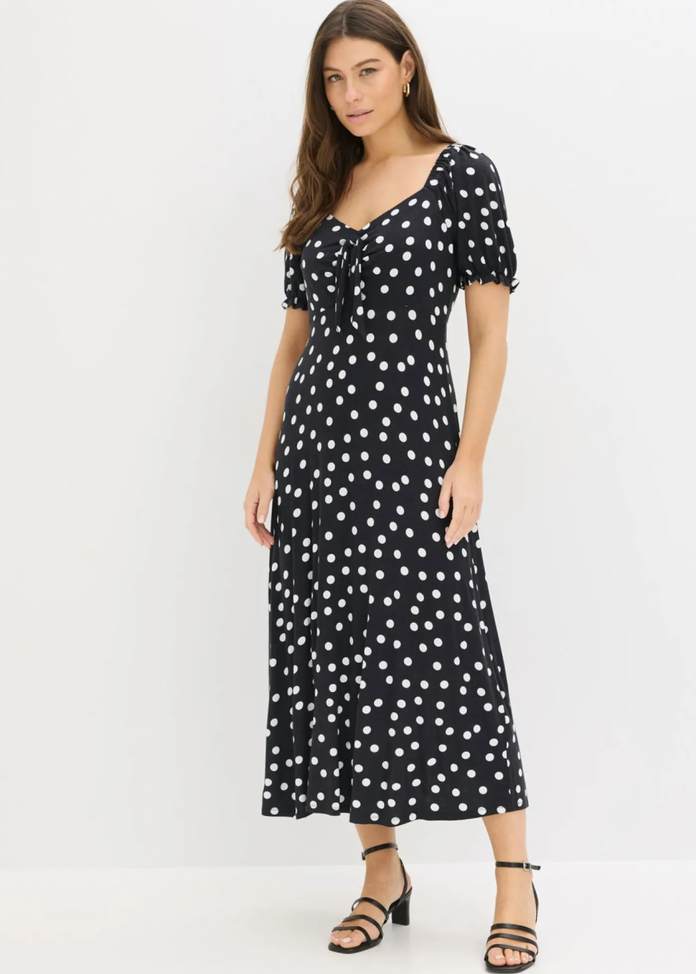 Mujer bonprix bonprix Vestido midi de mezcla de viscosa