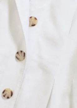 Mujer bonprix bonprix Vestido midi de mezcla de lino ligero