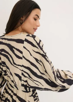 Mujer bonprix bonprix Vestido midi de mezcla de viscosa fluida