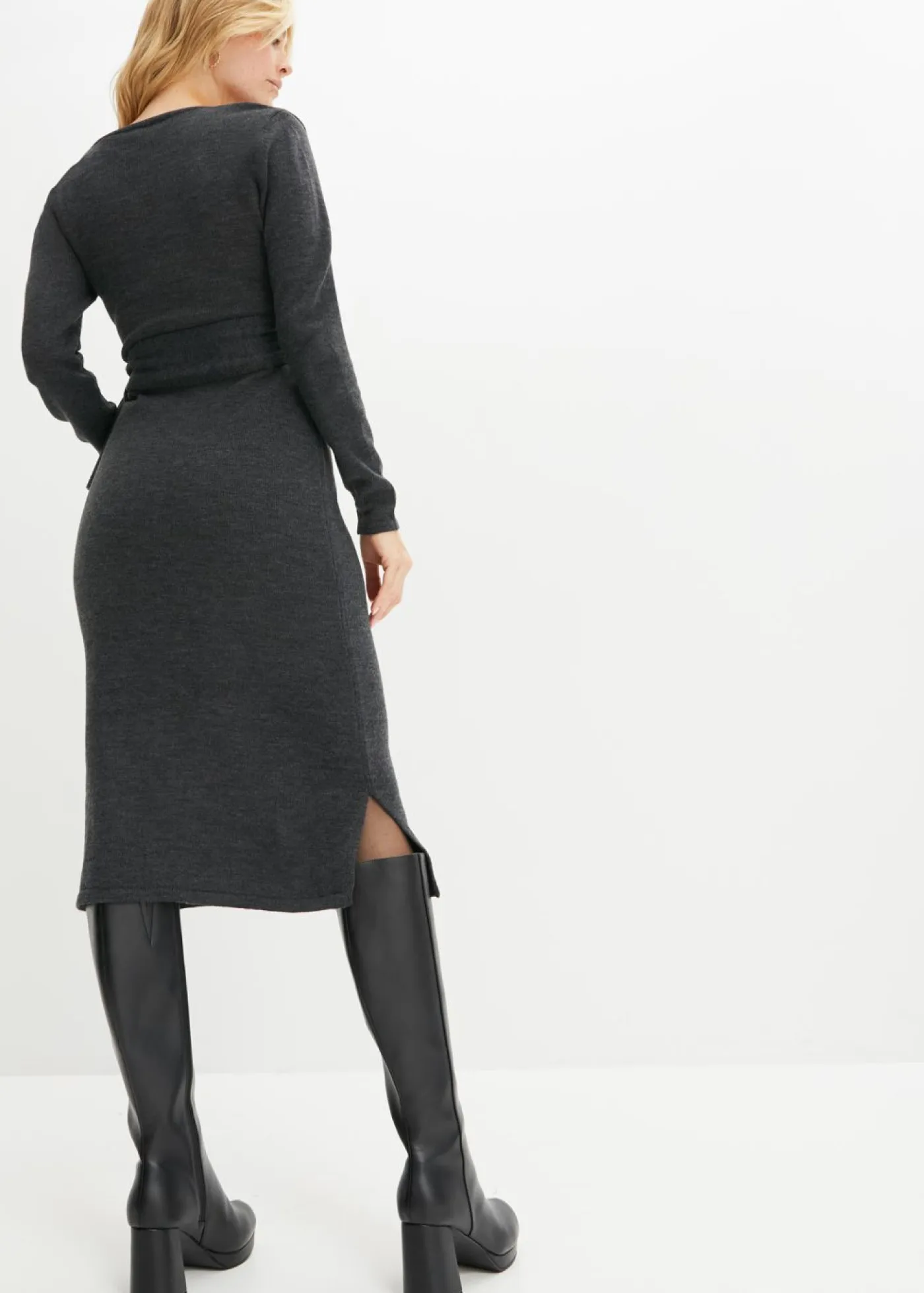 Mujer bonprix bonprix Vestido midi de punto