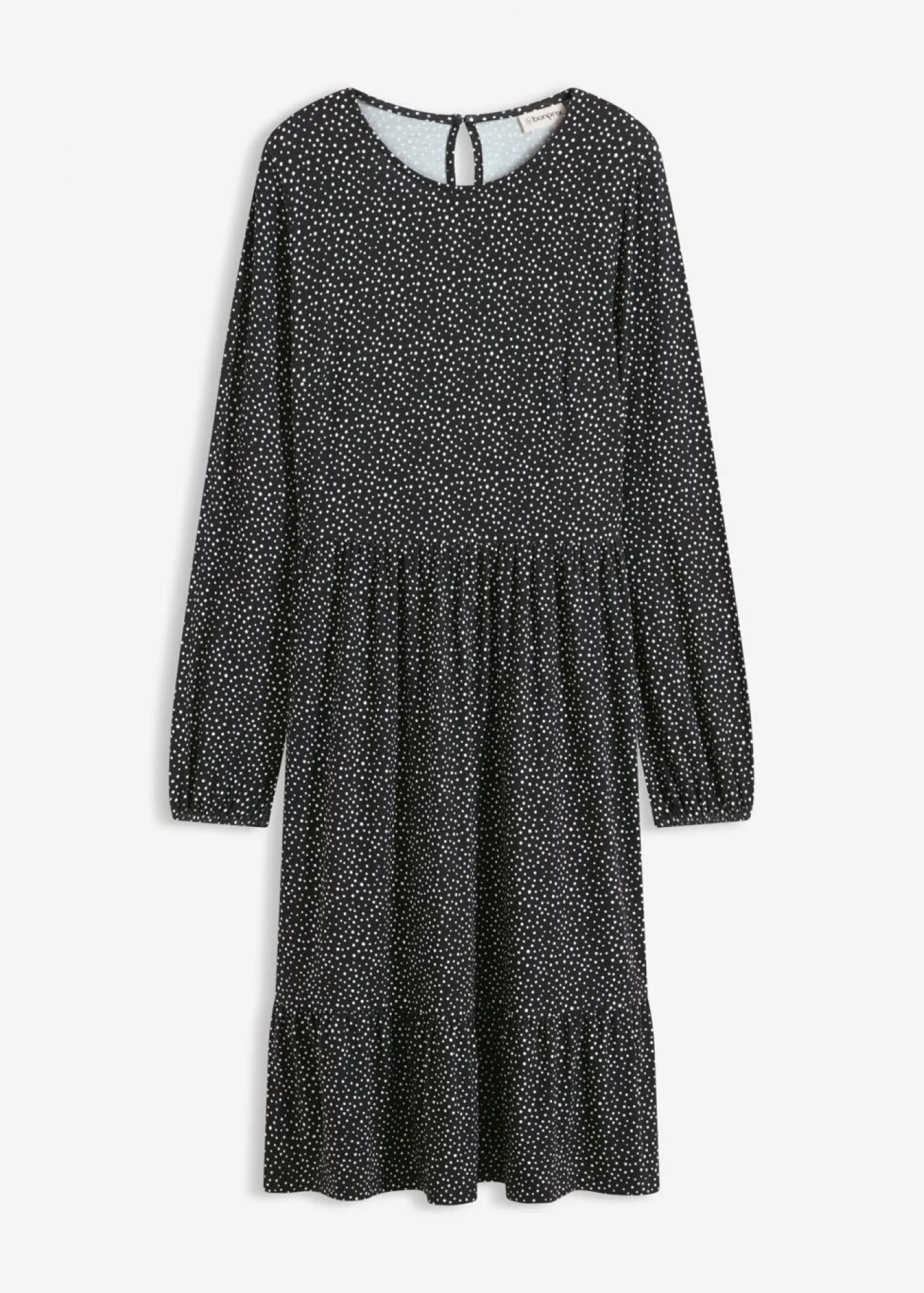 Mujer bonprix bonprix Vestido midi de punto de mezcla de viscosa