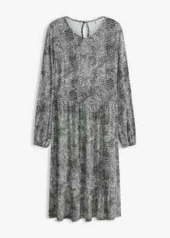 Mujer bonprix bonprix Vestido midi de punto de mezcla de viscosa