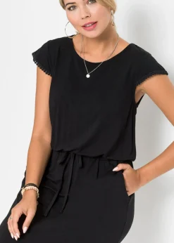 Mujer bonprix bonprix Vestido midi de punto en viscosa sostenible