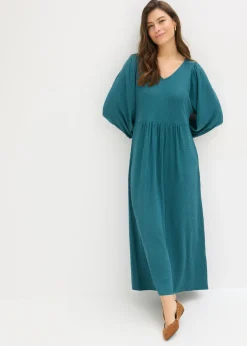 Mujer bonprix bonprix Vestido midi de punto estructurado