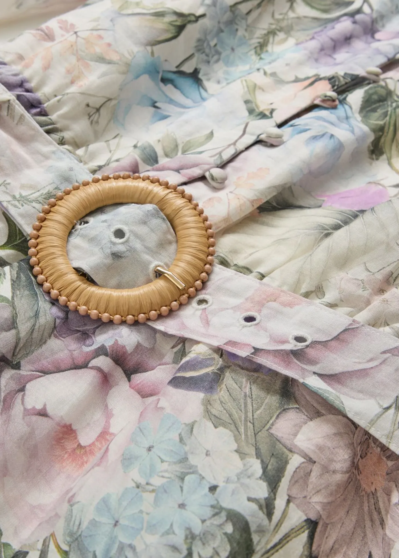 bonprix bonprix Premium|Vestidos>Vestido midi de ramio (conjunto de 2 piezas con cinturón) Lila empolvado