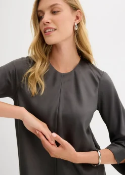 Mujer bonprix bonprix Vestido midi de satén brillante