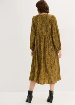 Mujer bonprix bonprix Vestido midi de satén fluido