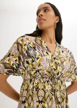 Mujer bonprix bonprix Vestido midi de viscosa fluida