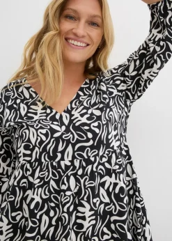 Mujer bonprix bonprix Vestido midi de viscosa fluida