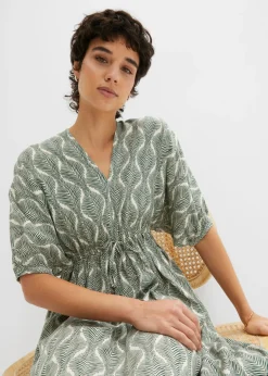 Mujer bonprix bonprix Vestido midi de viscosa fluida