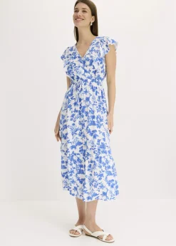 Mujer bonprix bonprix Vestido midi de viscosa fluida