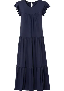 Mujer bonprix bonprix Vestido midi de viscosa sostenible