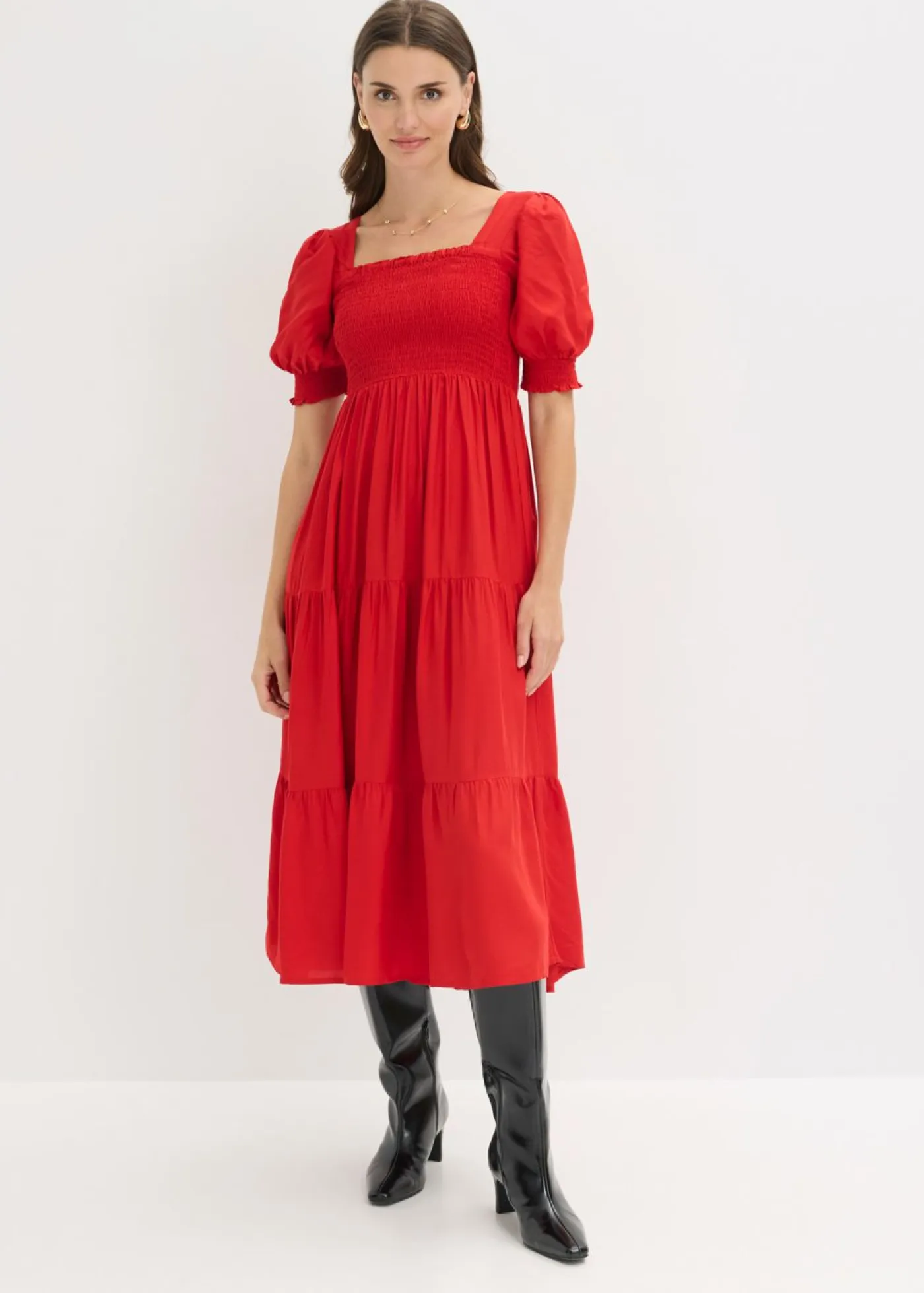 Mujer bonprix bonprix Vestido midi estampado