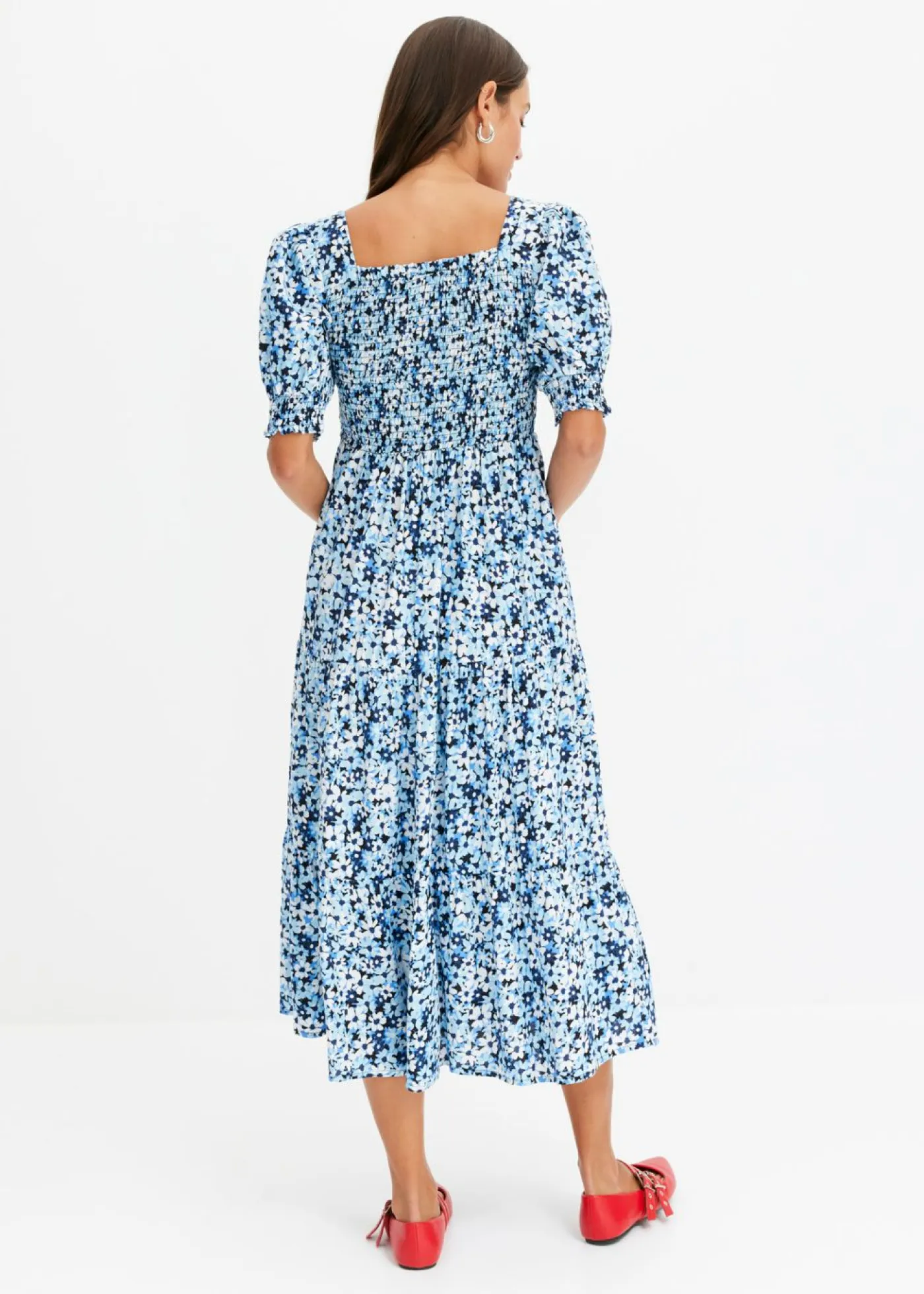 Mujer bonprix bonprix Vestido midi estampado