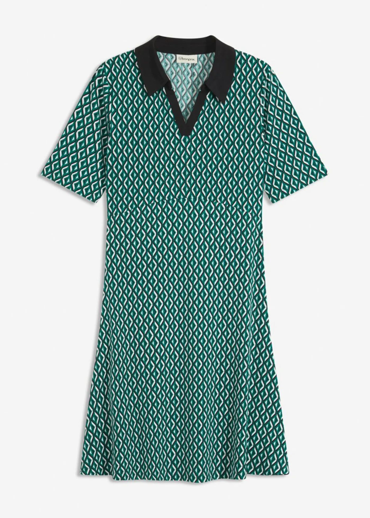 Mujer bonprix bonprix Vestido midi tipo polo