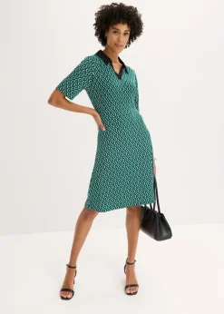 Mujer bonprix bonprix Vestido midi tipo polo