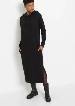 Mujer bonprix bonprix Vestido midi tipo sudadera
