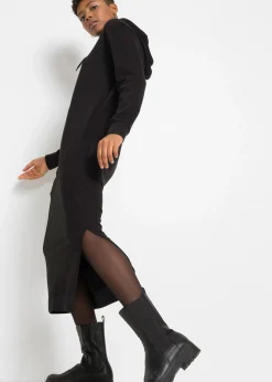 Mujer bonprix bonprix Vestido midi tipo sudadera