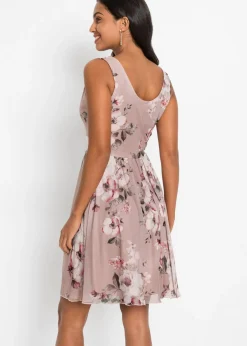 Mujer bonprix bonprix Vestido mini con escote pronunciado