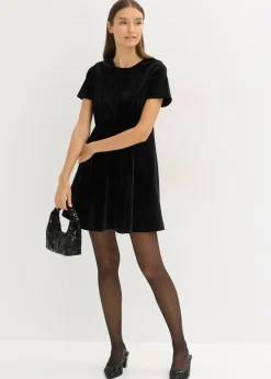 Mujer bonprix bonprix Vestido mini de terciopelo suave