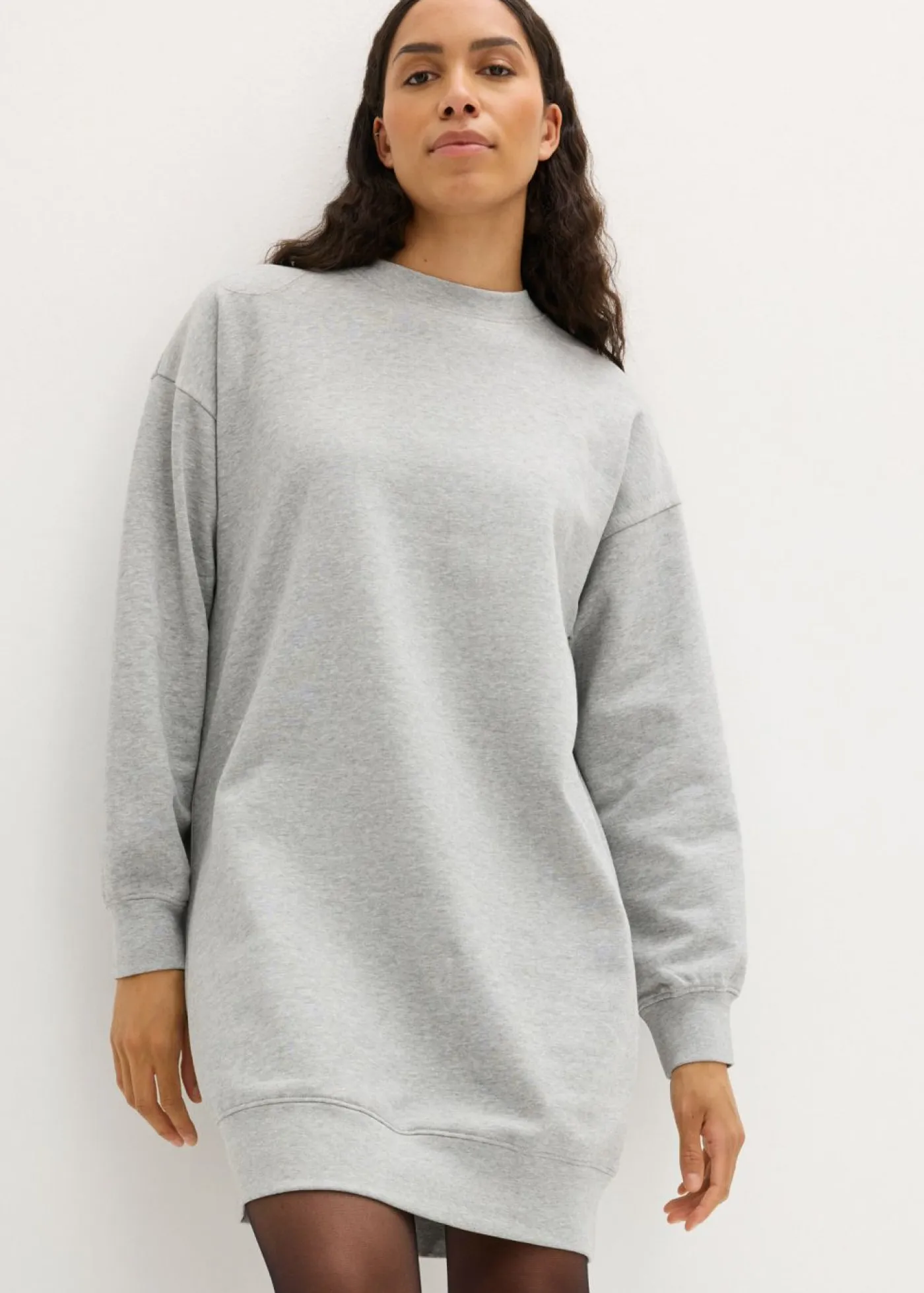 Mujer bonprix bonprix Vestido oversize tipo sudadera
