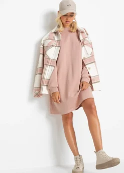 Mujer bonprix bonprix Vestido oversize tipo sudadera