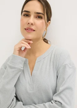 Mujer bonprix bonprix Vestido para casa de punto elástico suave