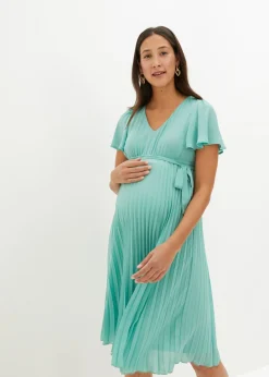 Mujer bonprix bonprix Vestido premamá con plisado