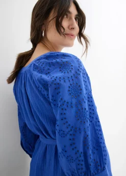 Mujer bonprix bonprix Vestido premamá de muselina de algodón puro