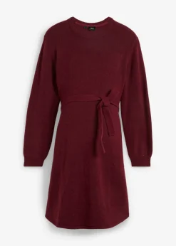 bonprix bonprix Premamá>Vestido premamá de punto Rojo avellana jaspeado