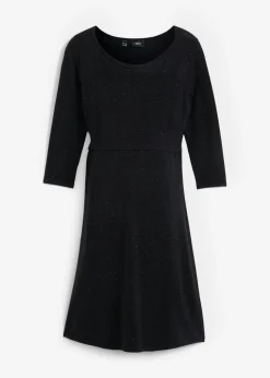 Mujer bonprix bonprix Vestido premamá y de lactancia 2 en 1 con hilo brillante