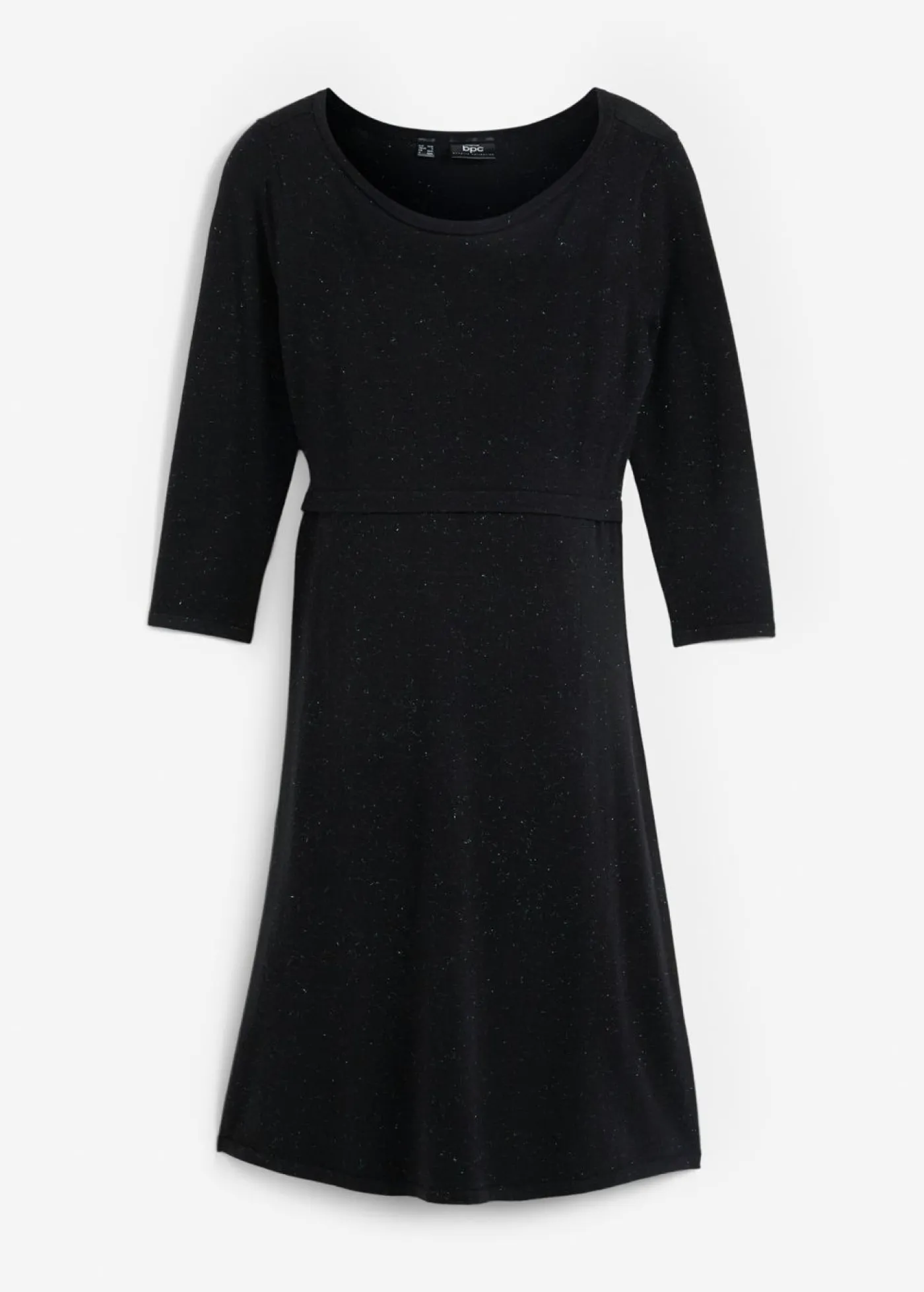 Mujer bonprix bonprix Vestido premamá y de lactancia 2 en 1 con hilo brillante