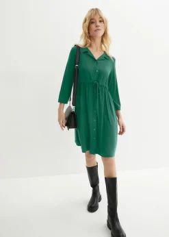 Mujer bonprix bonprix Vestido premamá/de lactancia con cuello