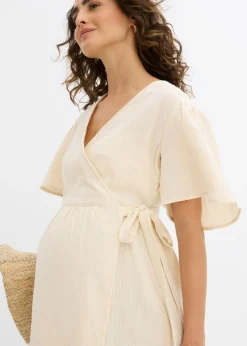 Mujer bonprix bonprix Vestido premamá/de lactancia de muselina de algodón