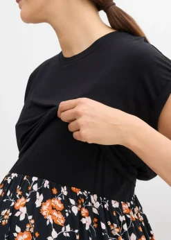 Mujer bonprix bonprix Vestido premamá/de lactancia con bolsillos