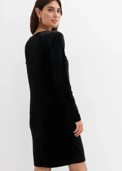 Mujer bonprix bonprix Vestido premamá/de lactancia 2 en 1 de terciopelo suave